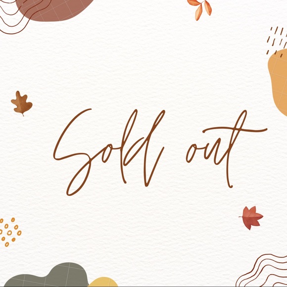 Other - Sold Out, check my other listings